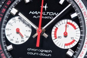 Close up Hamilton Chrono-Matic 50 Auto Chrono Close up Hamilton Chrono-Matic 50 Auto Chrono