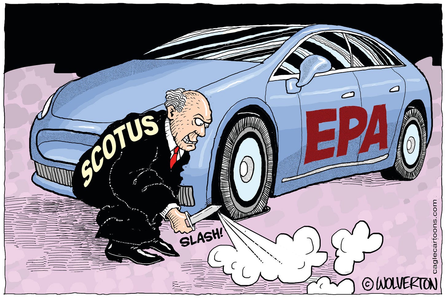 SCOTUS cripples the EPA ability to regulate greenhouse gases increasing the risk of global warming and sea level rise