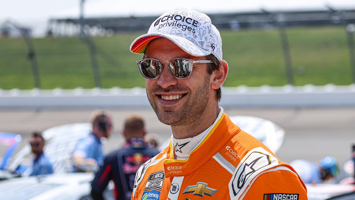 Daniel Suarez will officially move to Spire Motorsports as the driver of the No. 7 Chevrolet in the 2026 NASCAR Cup Series season Daniel Suarez will officially move to Spire Motorsports as the driver of the No. 7 Chevrolet in the 2026 NASCAR Cup Series season