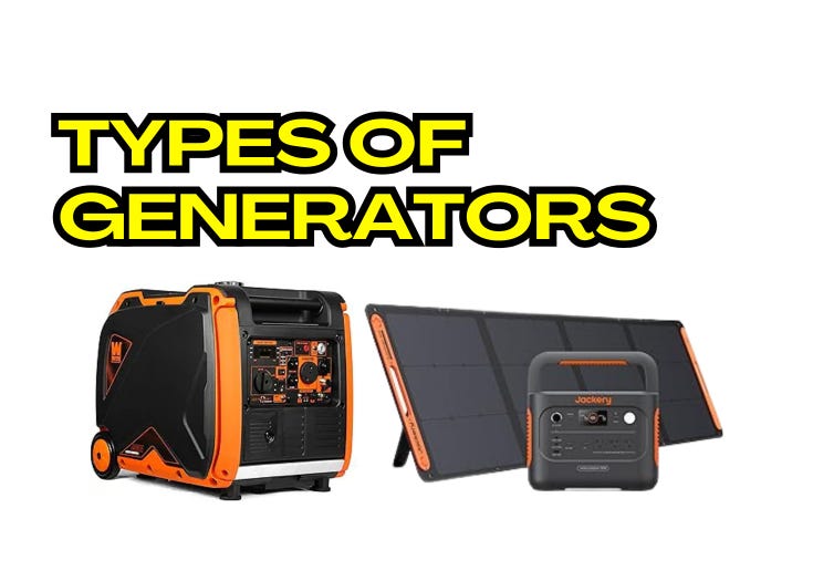 Generator Module Types Types of Generators - by Zani Sunshine