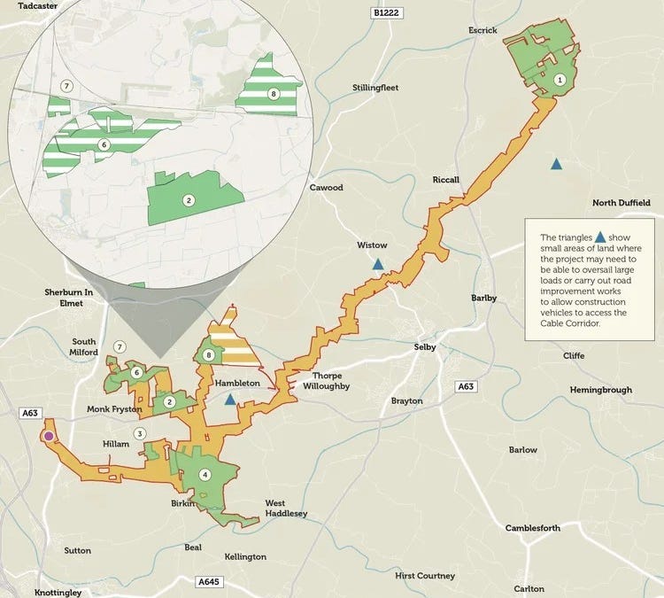 Led Lighted Valley Application submitted for 500MW Light Valley Solar scheme