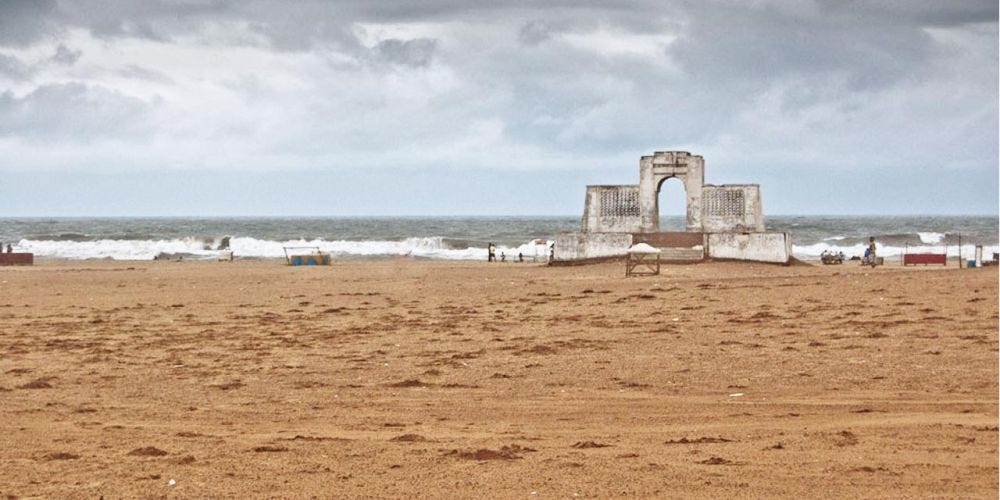 Elliot's Beach (Besant Nagar Beach) (Chennai) History