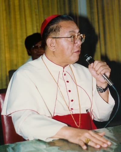 Cardinal Jaime Sin, 1988.