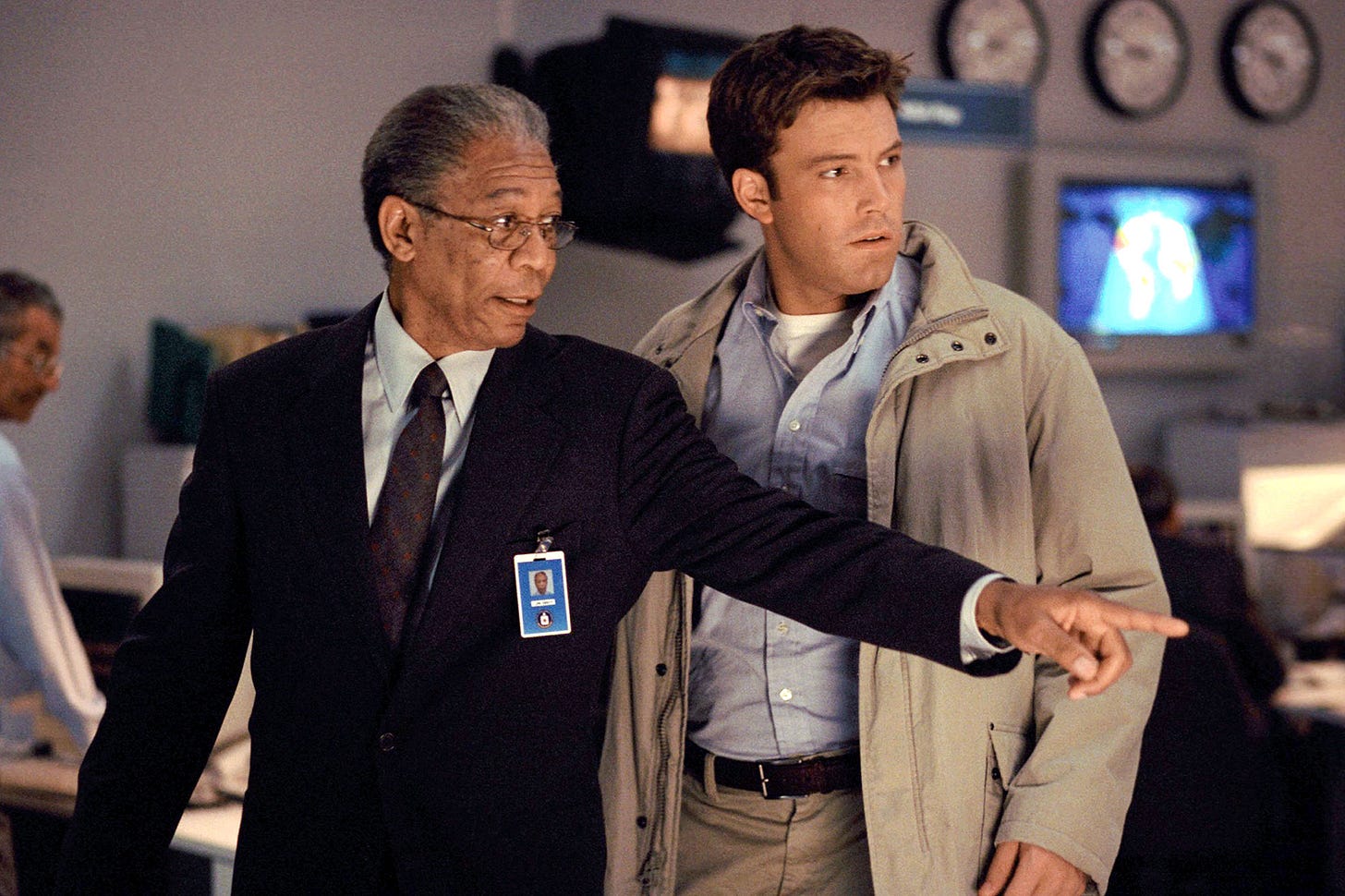 the sum of all fears ben affleck morgan freeman