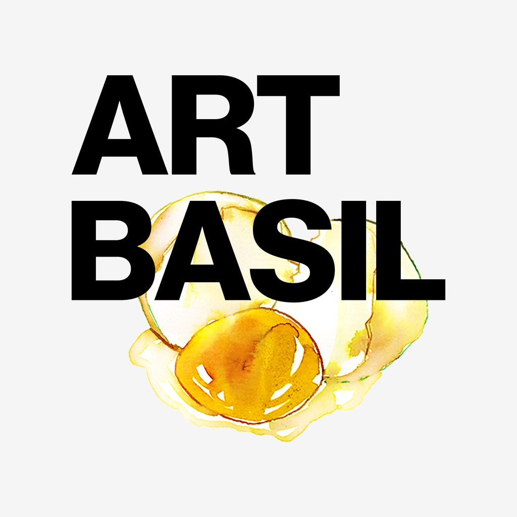 Art Basil: Memories and Meals, Illustrated logo