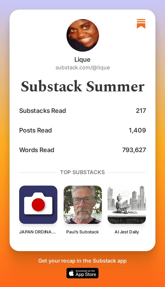 Substack Summer