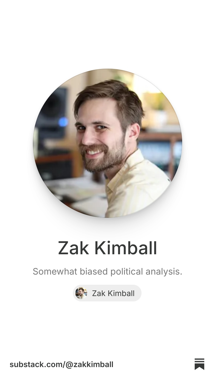 Zak Kimball | Substack