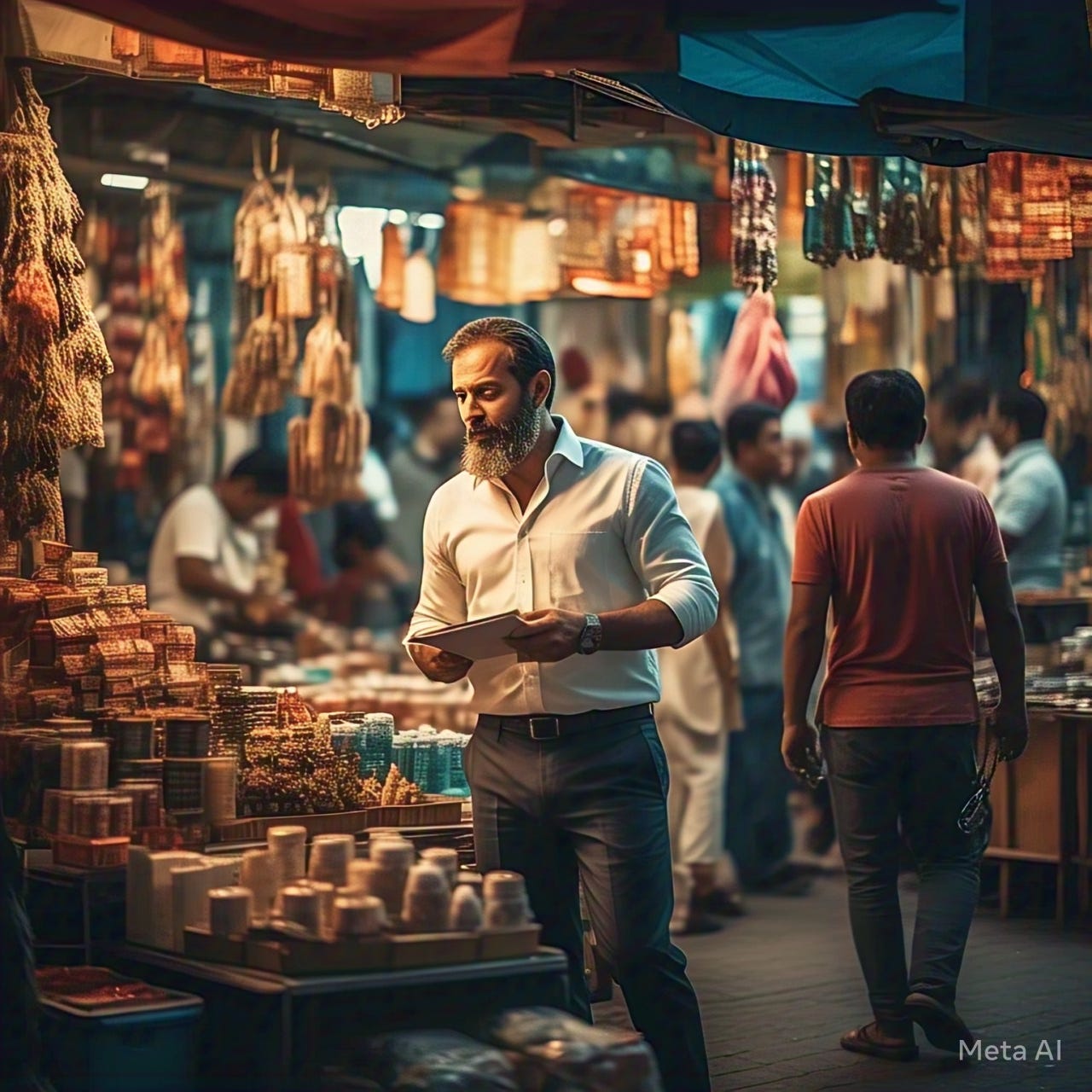 Image created using Meta AI. The prompt used to create the image is shared in the post