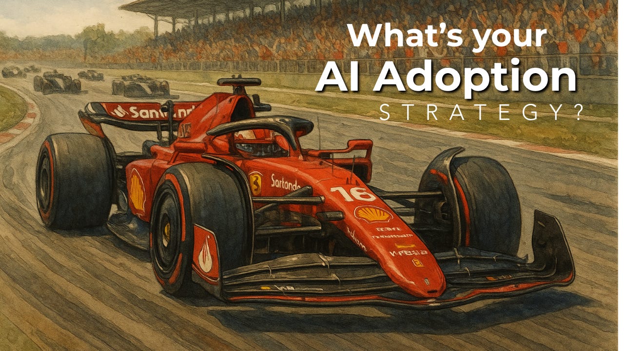 What’s your AI adoption strategy ?