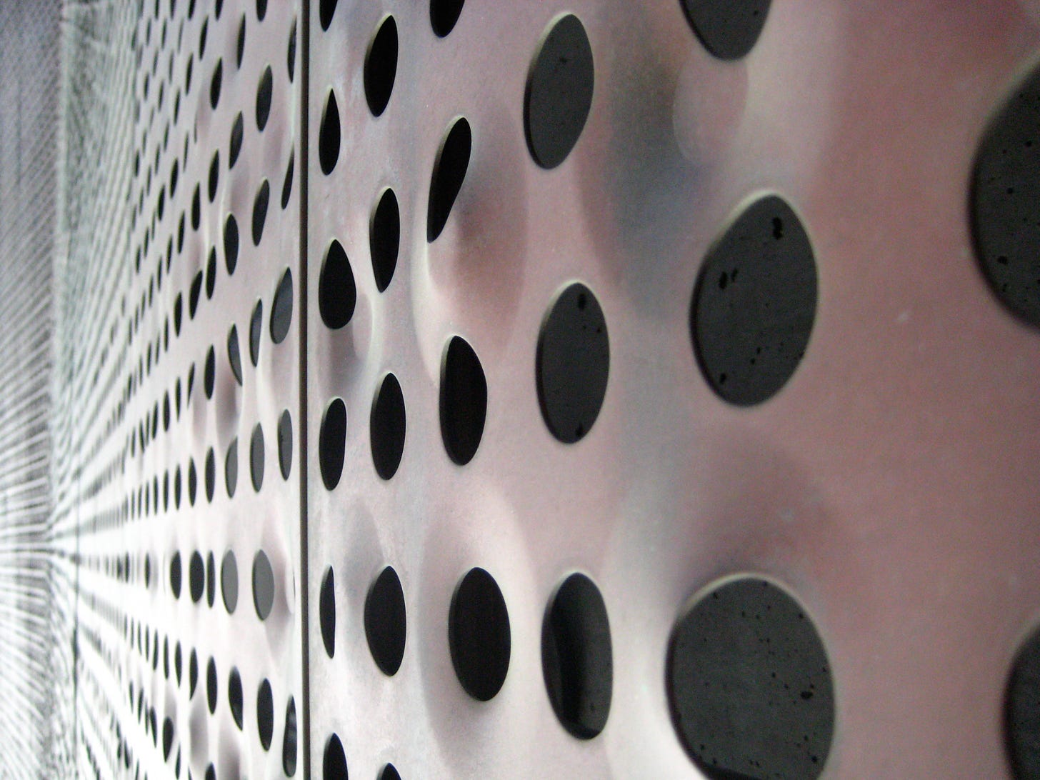 Photo by arod of the skin of the DeYoung Museum in San Francisco