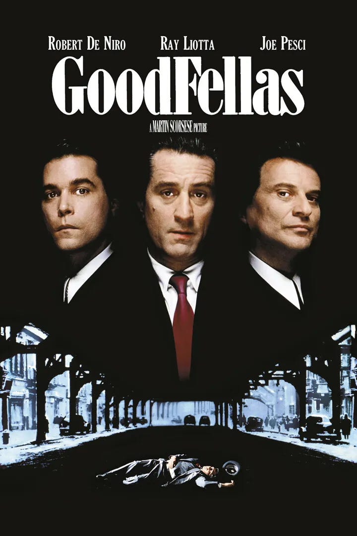 Goodfellas Crime Film Art Wall Indoor Room Outdoor Poster - POSTER 20x30 - Picture 1 of 4