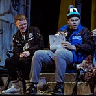 Howay the lads! Gerry and Sewell score a West End run