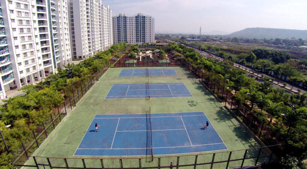 Mahesh Bhupati Tennis Academy - 1/2/3 BHK Flats in Hinjawadi