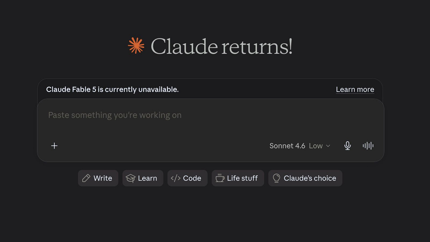 You might not be able to use Anthropic's Claude Fable 5. Here's why | Technology News - The Indian Express You might not be able to use Anthropic's Claude Fable 5. Here's why | Technology News - The Indian Express