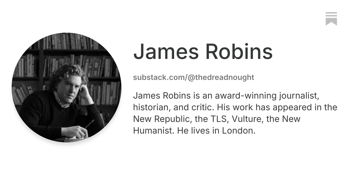 James Robins | Substack