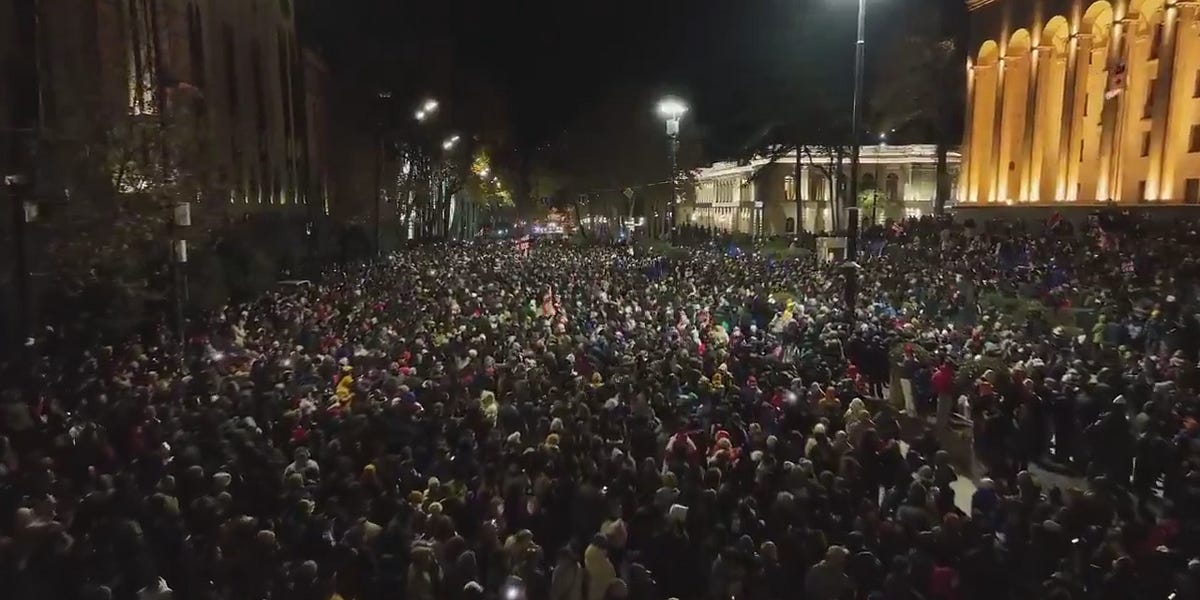 BREAKING: 395 Days in the Streets as Georgians Refuse to Surrender ...