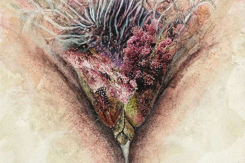 Photos: This artist's stunning, body positive paintings of the vagina will  leave you mesmerised