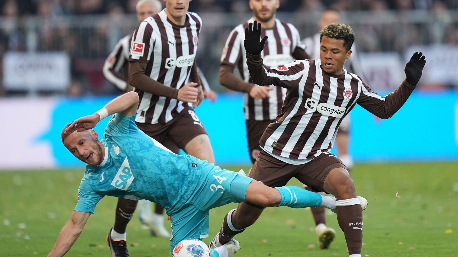 Hamburg: Hoffenheim siegt 3:0 – Krise bei St. Pauli verschärft sich