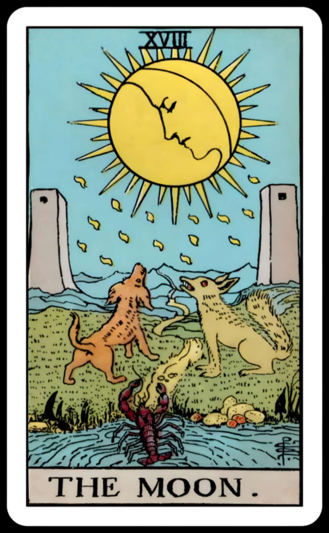 The Moon Tarot Card Meaning