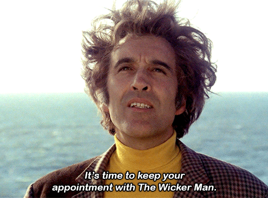 filmgifs — dailyflicks: THE WICKER MAN (1973) - dir. Robin...