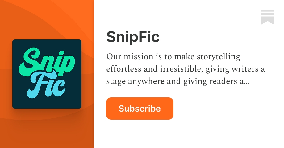 SnipFic | J.B. Ryder at Spire | Substack