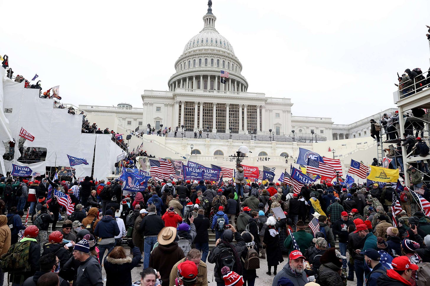 Timeline: How pro-Trump protesters stormed the Capitol - ABC News