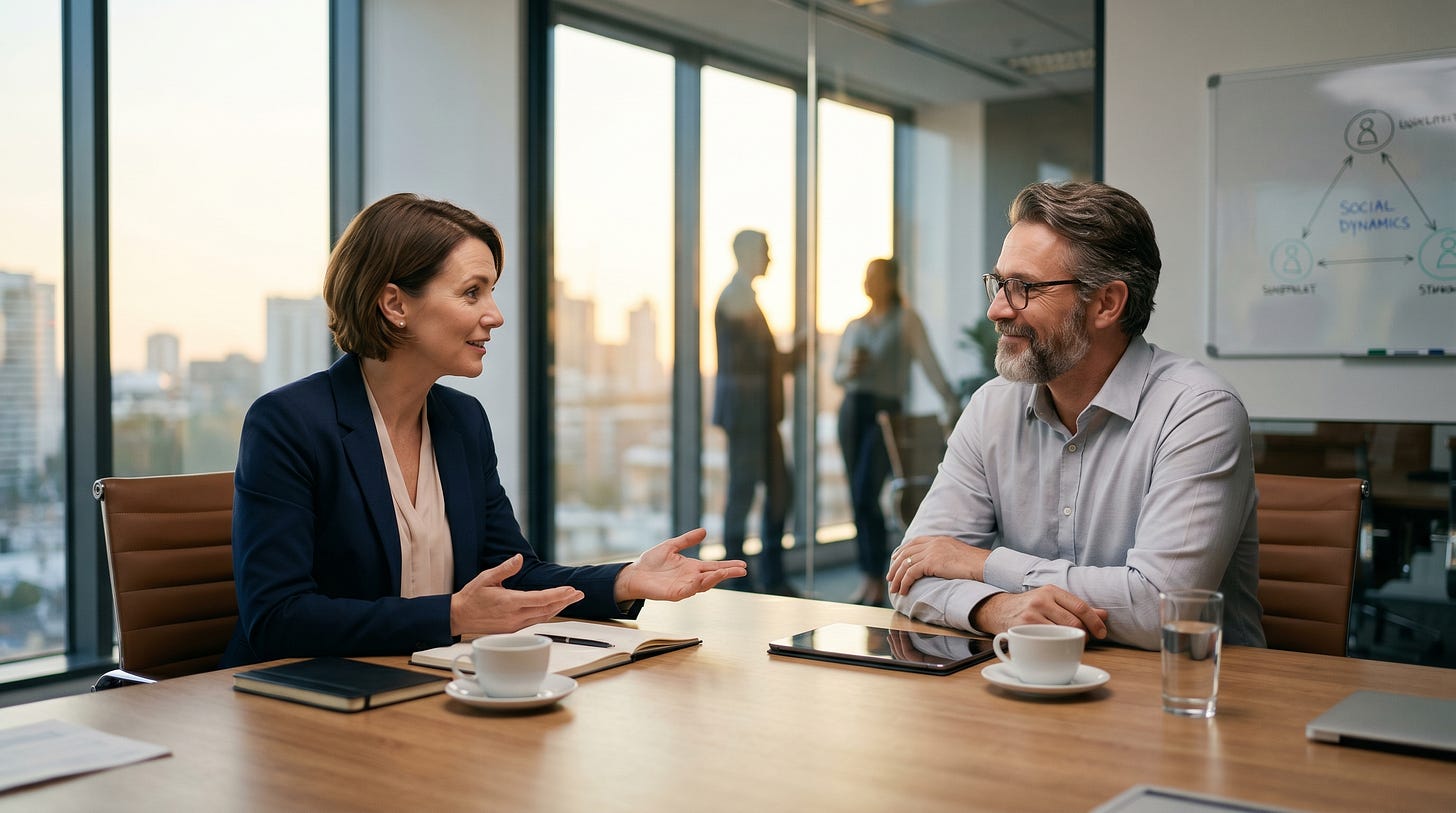 Schwierige Stakeholder gewinnen mit Psychologie: Wie reziproke Zuneigung, der Franklin-Effekt und die Reziprozitätsnorm Widerstand in Zusammenarbeit verwandeln. Schwierige Stakeholder gewinnen mit Psychologie: Wie reziproke Zuneigung, der Franklin-Effekt und die Reziprozitätsnorm Widerstand in Zusammenarbeit verwandeln.