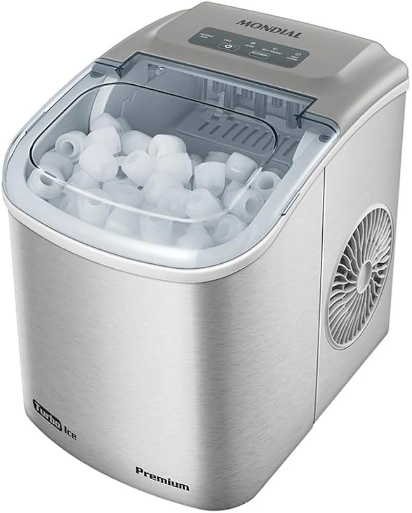 Máquina De Gelo Turbo Ice Premium Mondial MG-12-GI 220V