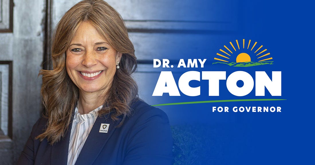 Dr. Amy Acton for Governor Dr. Amy Acton for Governor