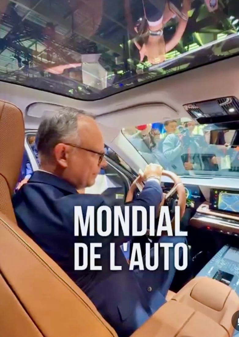 Le Dalmatien des 80 km/h vient parader au Mondial de l’Auto