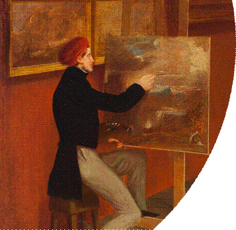 A person painting on a canvas

AI-generated content may be incorrect.