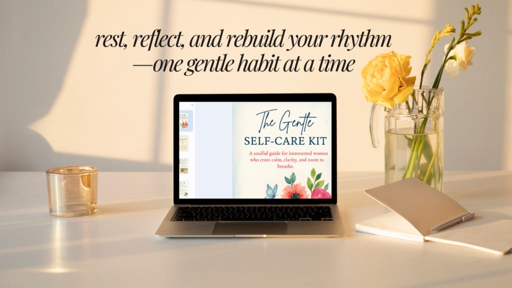 Want a gentle but structured summer self-care guide to carry with you this season? Want a gentle but structured summer self-care guide to carry with you this season?