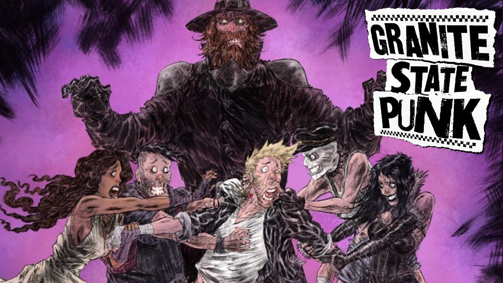 Project image for Granite State Punk: Live Free Or Die 1-5 |Punk Rock| Horror