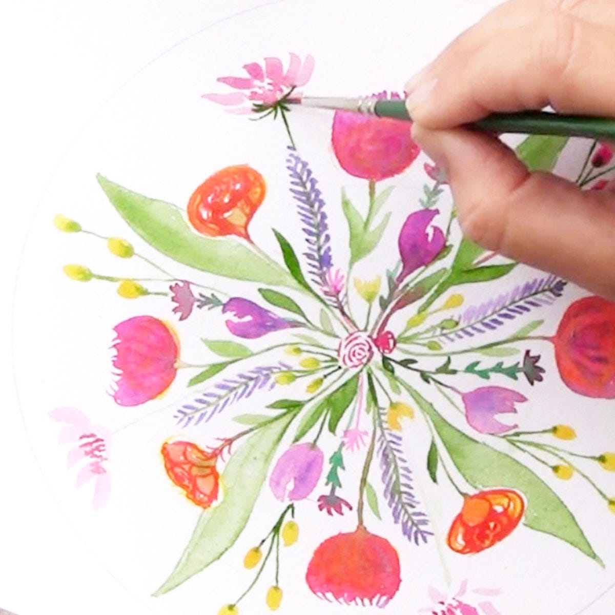 Botanical Mandalas Book + Giveaway {#4} - by louisegale, image size:1200x1200