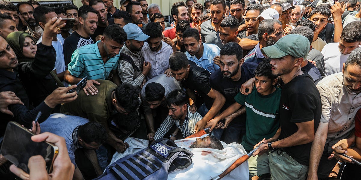 Five journalists killed in a double-tap strike on Nasser Hospital, 11 die of Gaza’s famine in the past day, Kilmar Abrego Garcia detained again by ICE