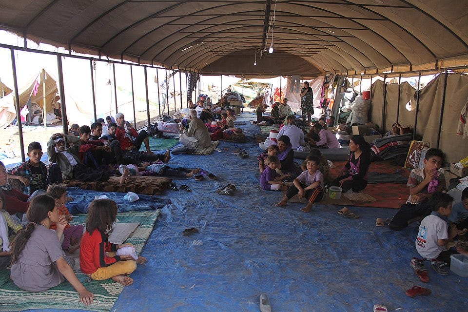 File:Yazidi refugees.jpg File:Yazidi refugees.jpg