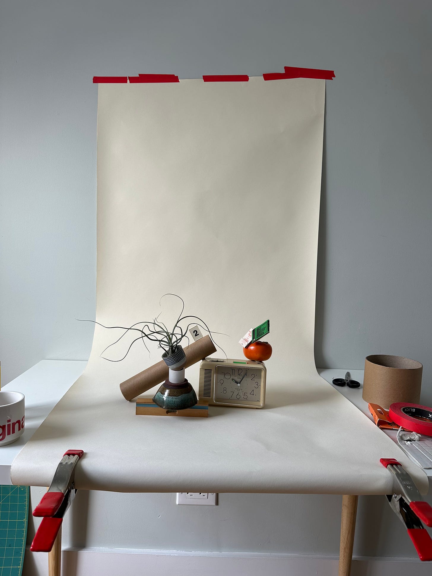 Grace Ann still life photography in process