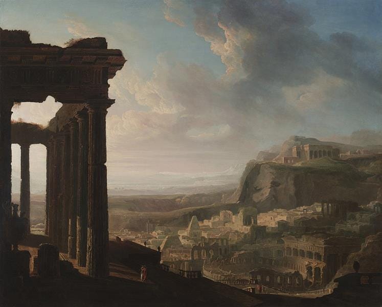 Ruins of an Ancient City - John Martin