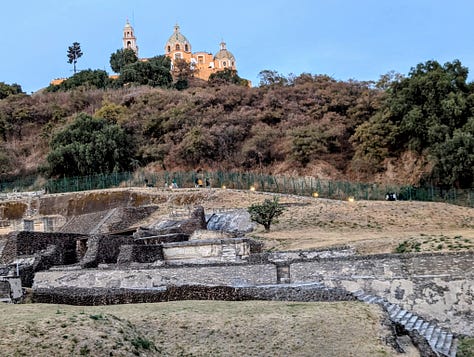 Cholula pyramid