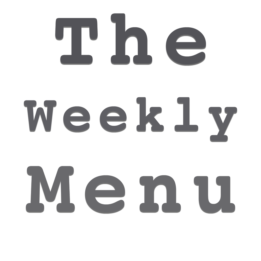 The Weekly Menu