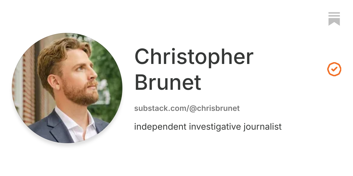 Christopher Brunet | Substack