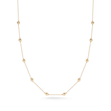 Dana Rebecca 14k gold necklaces to wear with a white tee