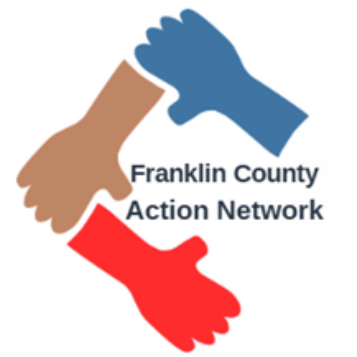 May be an image of text that says 'Franklin County Action Network'
