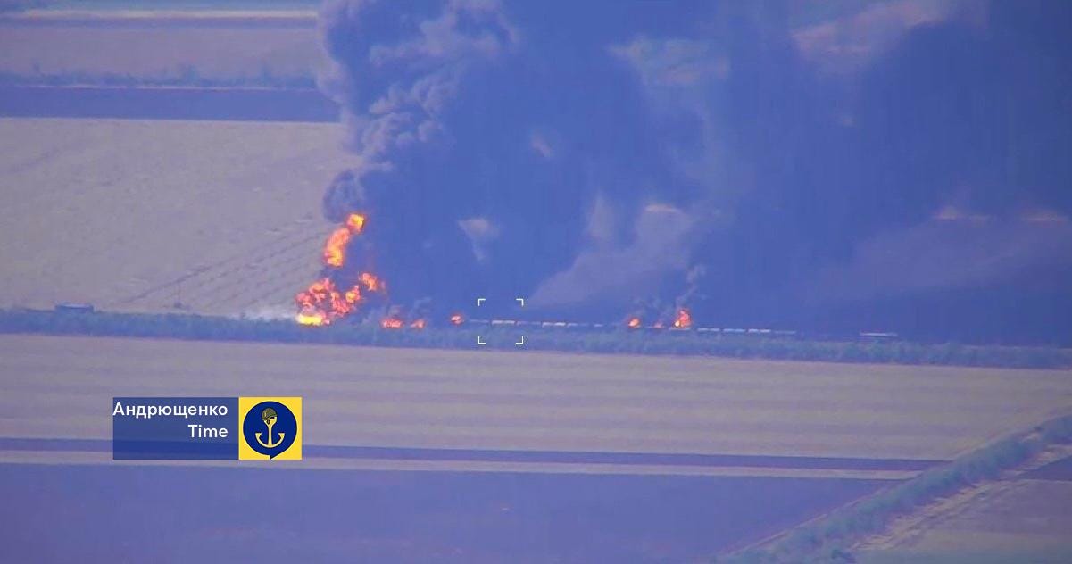 Ukraine Intensifies The Drone Campaign Against Russian Rail Logistics