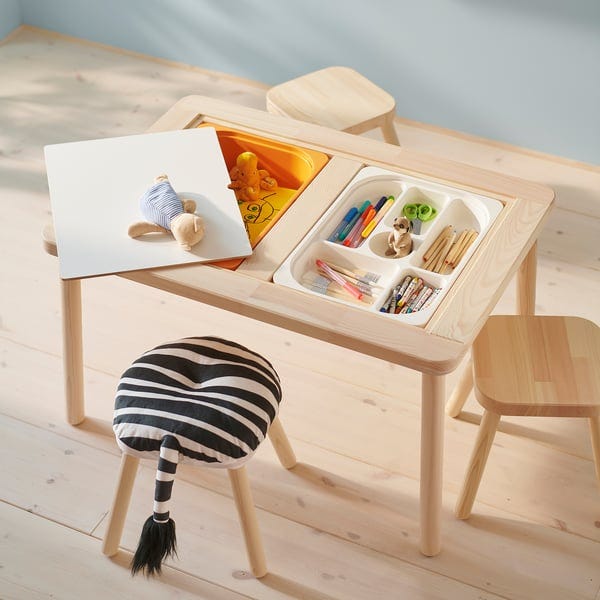 FLISAT Children's table, 32 5/8x22 7/8 "