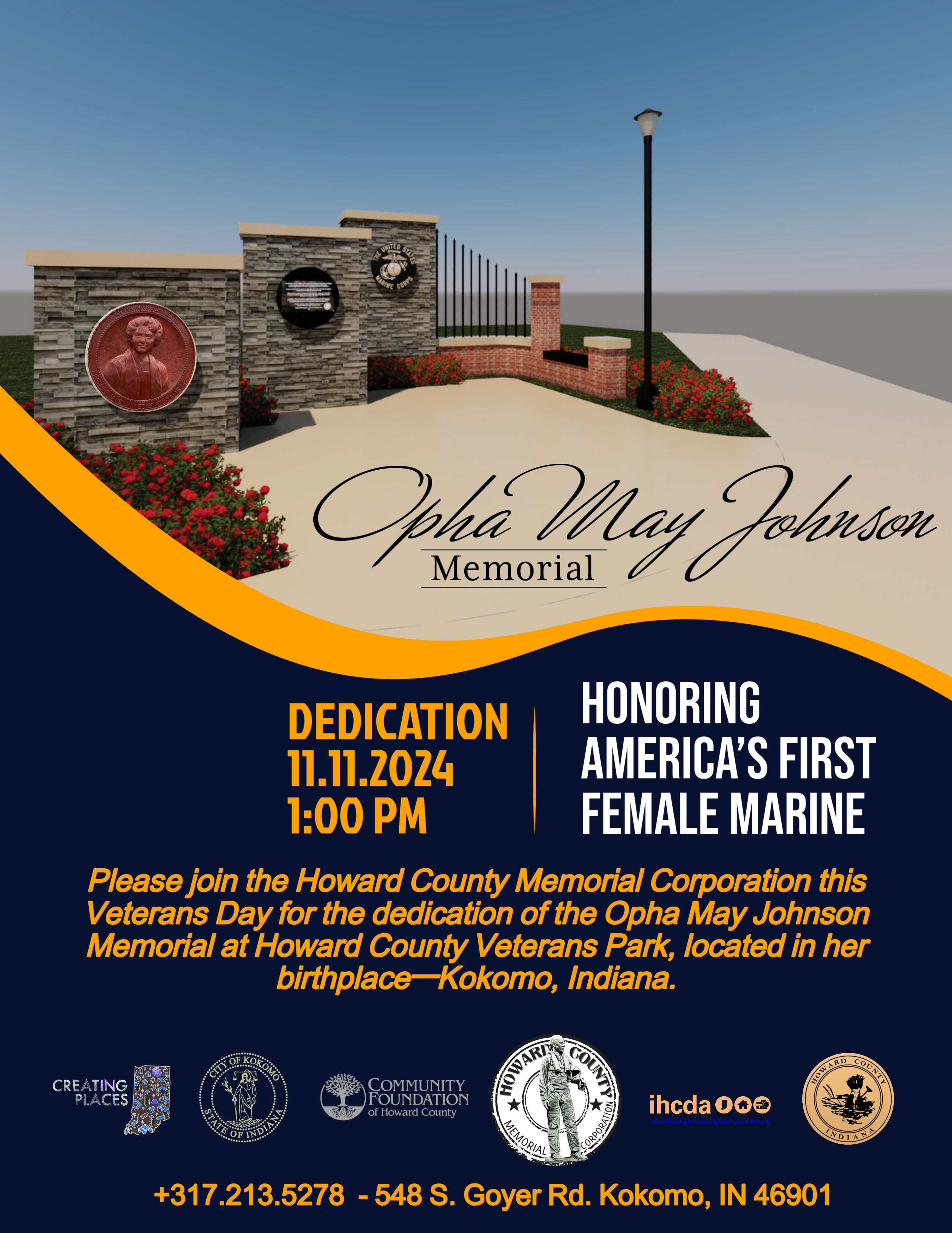 Marine memorial unveils Nov. 11 - The Kokomo Lantern