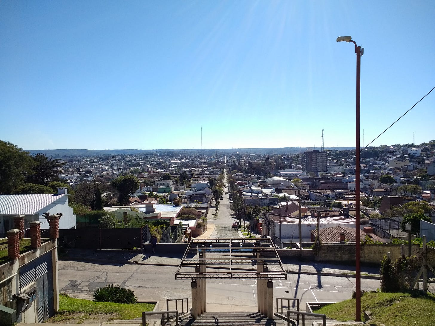 View of Rivera from Cerro Marconi View of Rivera from Cerro Marconi