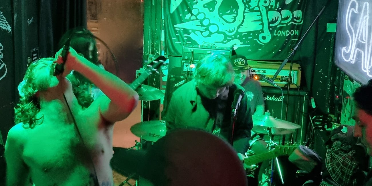 Hardcore in a dive bar