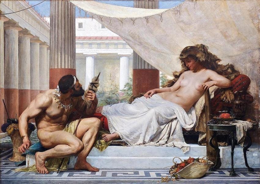 HERAKLES' FURTHER ADVENTURES: OMPHALE