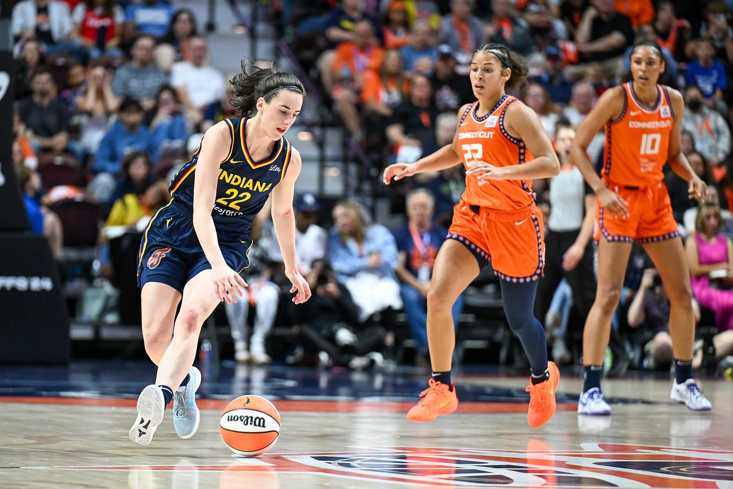 WNBA: Playoffs-Indiana Fever at Connecticut Sun